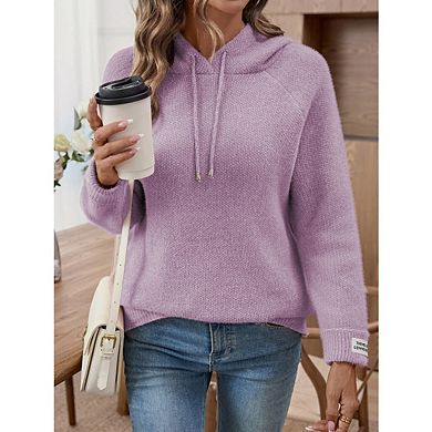Women Open Front Textured Knit Cardigan Oversized Long Sleeve Casual Sweater Coat With Side Pockets