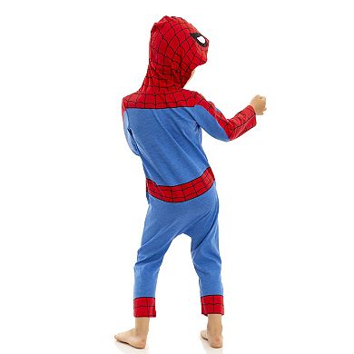 Marvel Spider-Man Cosplay Hooded One Piece