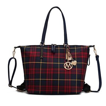 MKF Collection Layla Convertible Tote Backpack Bag