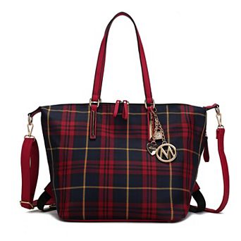 MKF Collection Layla Convertible Tote Backpack Bag
