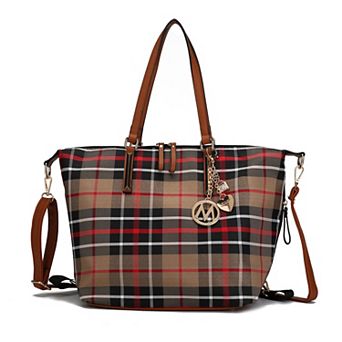 MKF Collection Layla Convertible Tote Backpack Bag