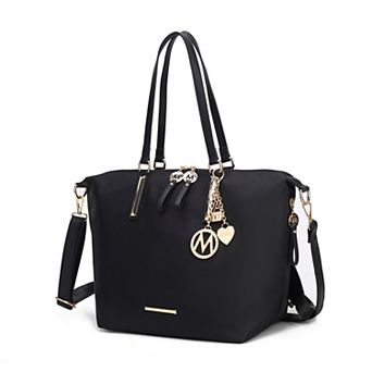 MKF Collection Layla Solid Tote Backpack Bag