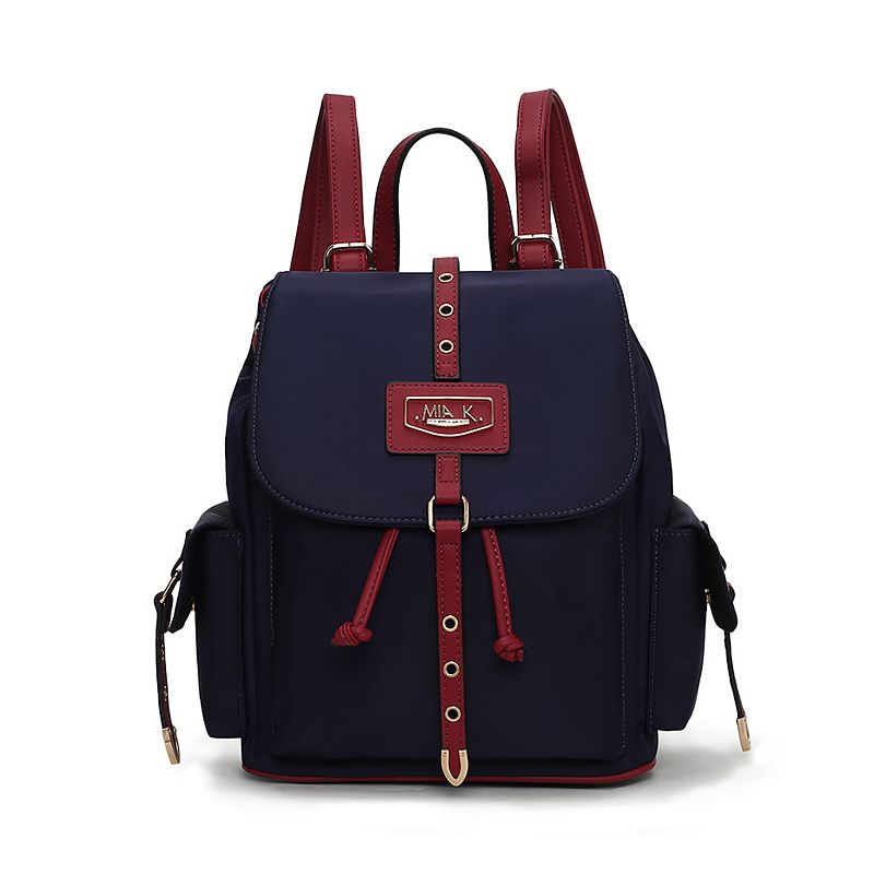 MKF Collection Paula Backpack, Blue Wine