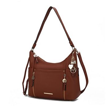 MKF Collection Ruby Faux Leather Shoulder Bag
