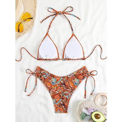 Elitechoice Women’s Print Bikini Set 2 Piece Swimsuit