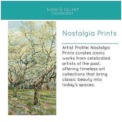 Farm Landscape Piet Mondrian by Nostalgia Prints Framed Canvas Wall Art Print