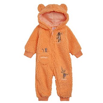 Disney Winnie the Pooh Cosplay Fleece Hooded Jumpsuit