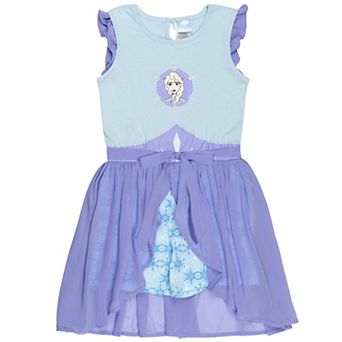 Disney Frozen Cosplay Skirt Overlay Romper