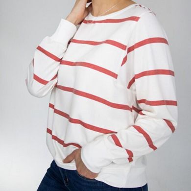 Jenny Striped Crewneck