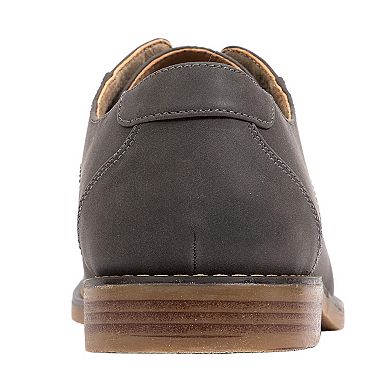 Men's Grey Oxford Dress Shoes