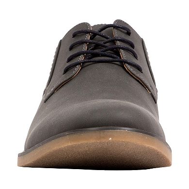 Men's Grey Oxford Dress Shoes