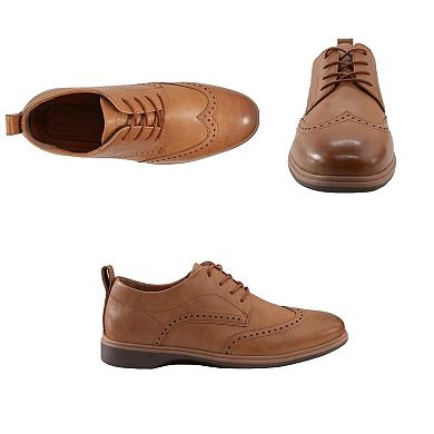 Men's Brown Oxford Dress Shoes