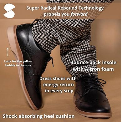 Men's Brown Oxford Dress Shoes