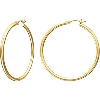 Women’s Gold Hoop Earrings