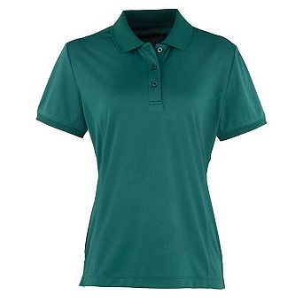 Premier Womens/Ladies Coolchecker Pique Polo Shirt