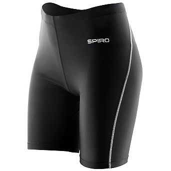 Spiro Womens/Ladies Bodyfit Base Layer Shorts