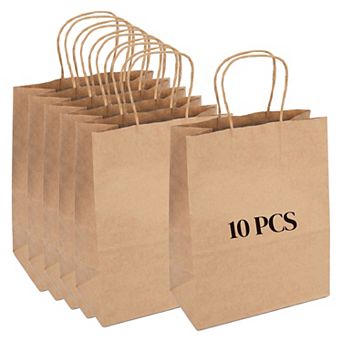 10 Pack Gift Bags Paper Bags Thick With Handles Premium Boutique