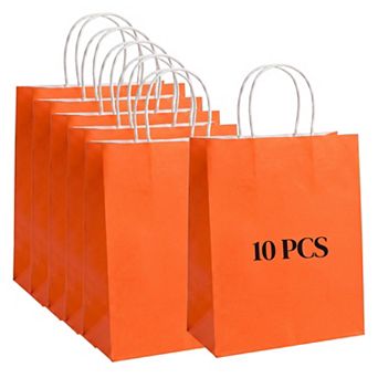 10 Pack Gift Bags Paper Bags Thick With Handles Premium Boutique