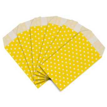 6 Pack Multicolor Polka Dot Mini Gift Bag for Jewelry and Small Gifts