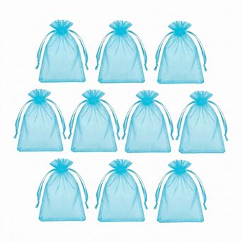 10 Pack Elegant Multi-Purpose Mini Gift Bags with Handles for Special Occasions 3.9"x5.9"