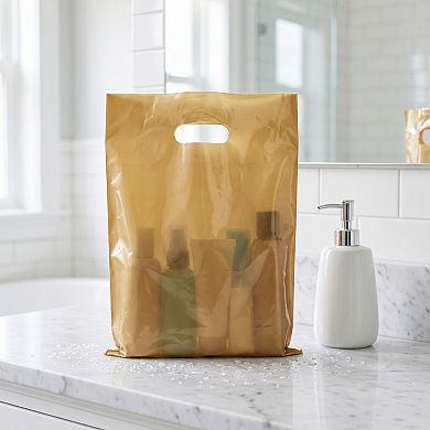 50 Pack of Durable Gift Wrap Solutions Premium Waterproof Present Bags for Clothes 7.9"x10.6"