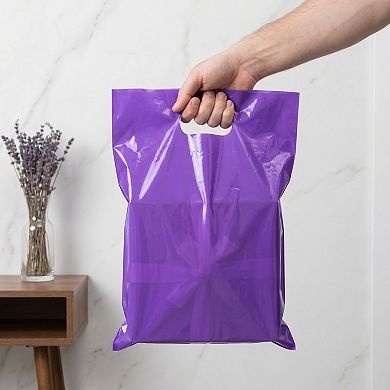 50 Pack of Durable Gift Wrap Solutions Premium Waterproof Present Bags for Clothes 7.9"x10.6"