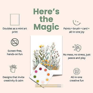 All-in-One Watercolor Art Prints + Postcards: Desert Botanicals