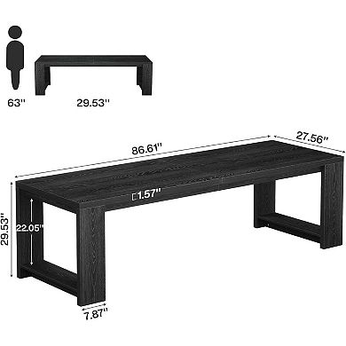 Tribesigns Contemporary Wood Desk