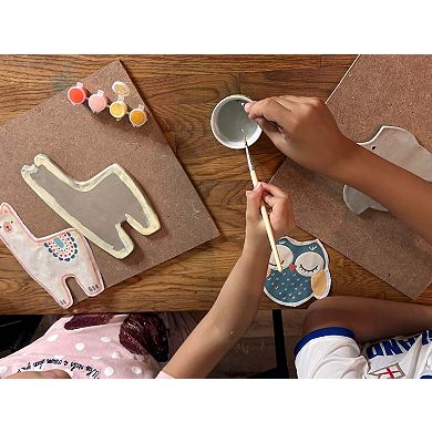 Kids Animal Clay Kit, 4 Project Art Kit