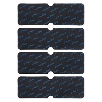 4 pc Reusable Rug Non-Slip Grippers Tape for Floor