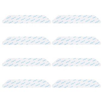 8 pc Reusable Non-Slip Rug Grippers Tape, Washable & Easy to Use for Floor