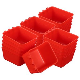 20 pc Hanging Bird Feeder Cups, Pet Cage Accessories for Food & Water