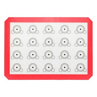 1 Pack Silicone Baking Ma Non Stick Macarons Mat Cookie Sheet Liner, Reusable Oven for Pastry Baking