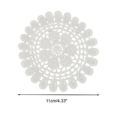 1Pc Milk Yarn Durable Embroidery Drink Coaster