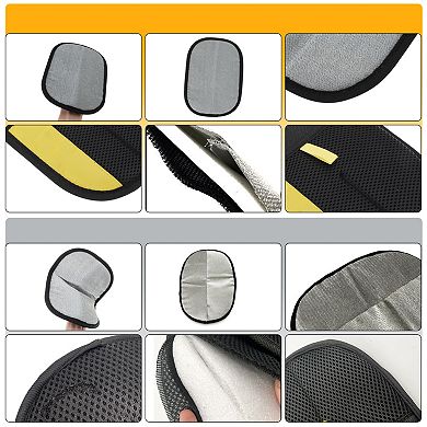 Pet Hair Remover Gloves for Shedding 1Pc Yellow
