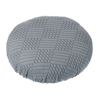 Round Bar Stool Cover, Elastic Stool Covers Washable Stool Cushion Slipcover 1 pc