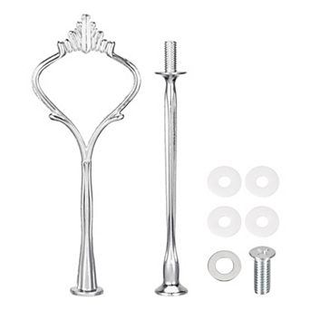 1 Set Cake Tray Stand Handle Dessert Plate Hardware Fitting Holder Rod Stand Handle for Cake Stand