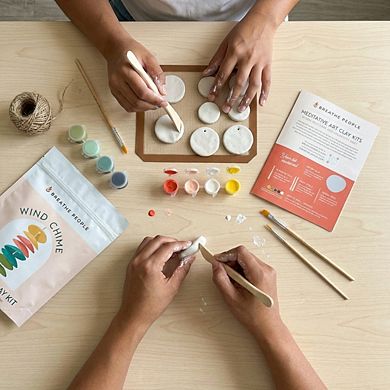 DIY Air Dry Clay Kit- Make Your Own Wind Chimes