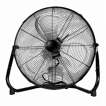 20 Inch Floor Fan 1 pc High Velocity 3 Speed Adjustable Tilt Heavy Duty Metal Indoor