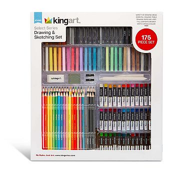 KINGART Drawing & Sketching Ultimate Art Set - 175 pc