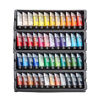 KINGART PRO Acrylic Paint Set - 48 Colors 22ml Tubes