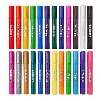 KINGART Tempera Paint Thin Sticks 24 Colors