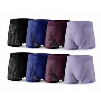 8 pc Upgrade Breathable Mens Underwear Contour Pouch No Chafing All Day Comfort