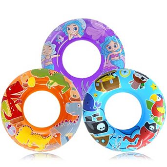 Pool Floats Dinosaur Pirate Mermaid Swim Rings