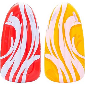 Inflatable Body Boards Water Slide Pool Swim Floats