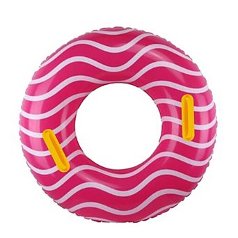 Inflatable Inner Tube Pool Float With Handles