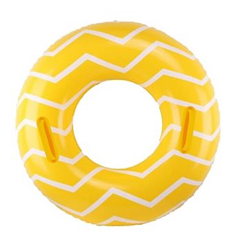 Inflatable Inner Tube Pool Float With Handles