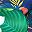 Dark Blue And Green