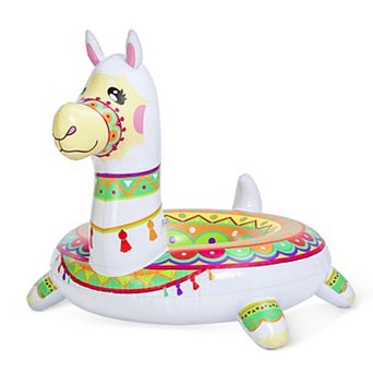 Inflatable Llama Pool Float Beach Summer Raft Lounger