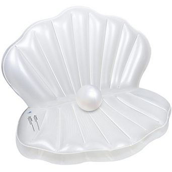 Inflatable Seashell Pool Float Giant Clam Ball Mermaid Party